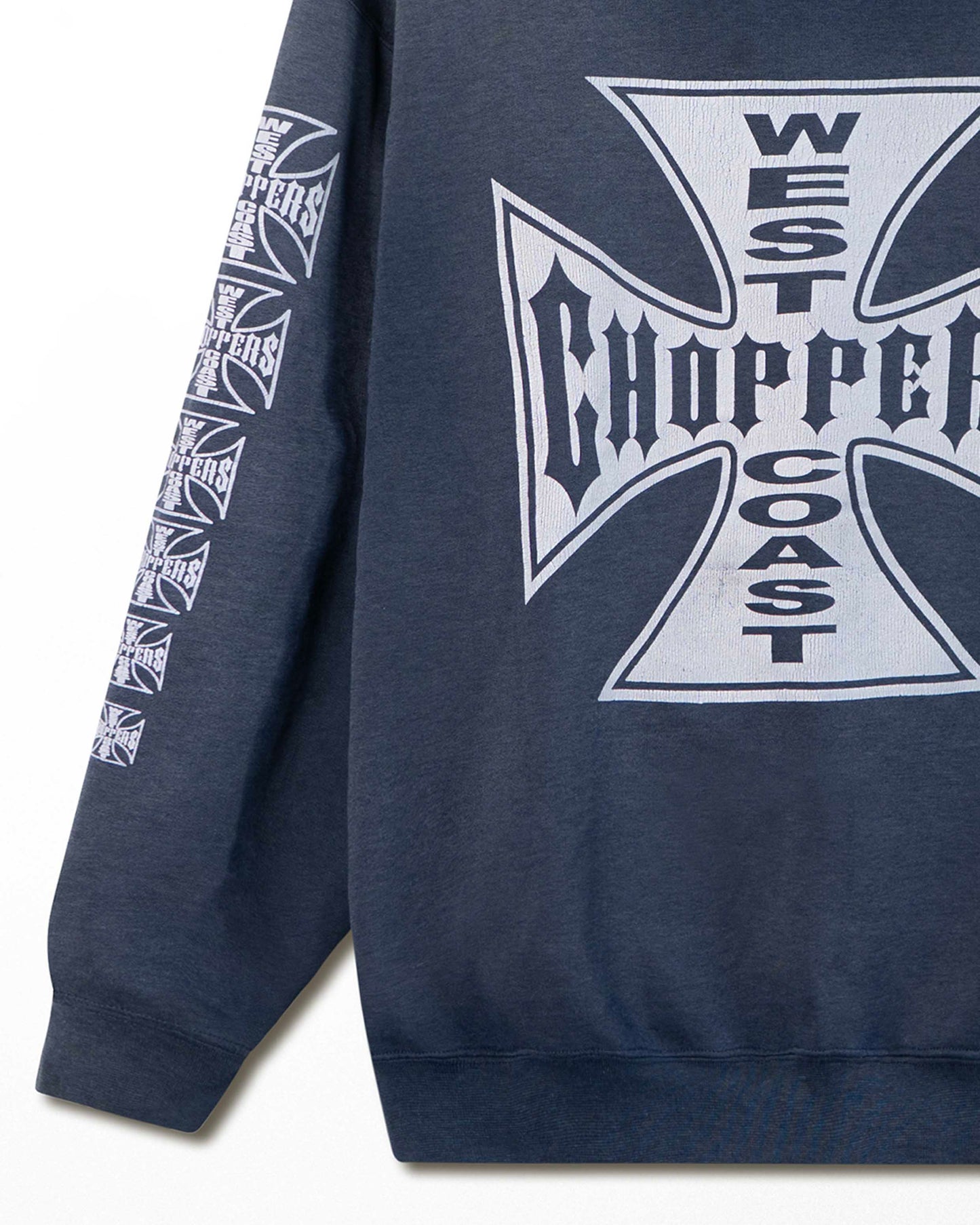 KENPO WEST COAST CHOPPERS "CLASSIC LOGO" NAVY HOODIE