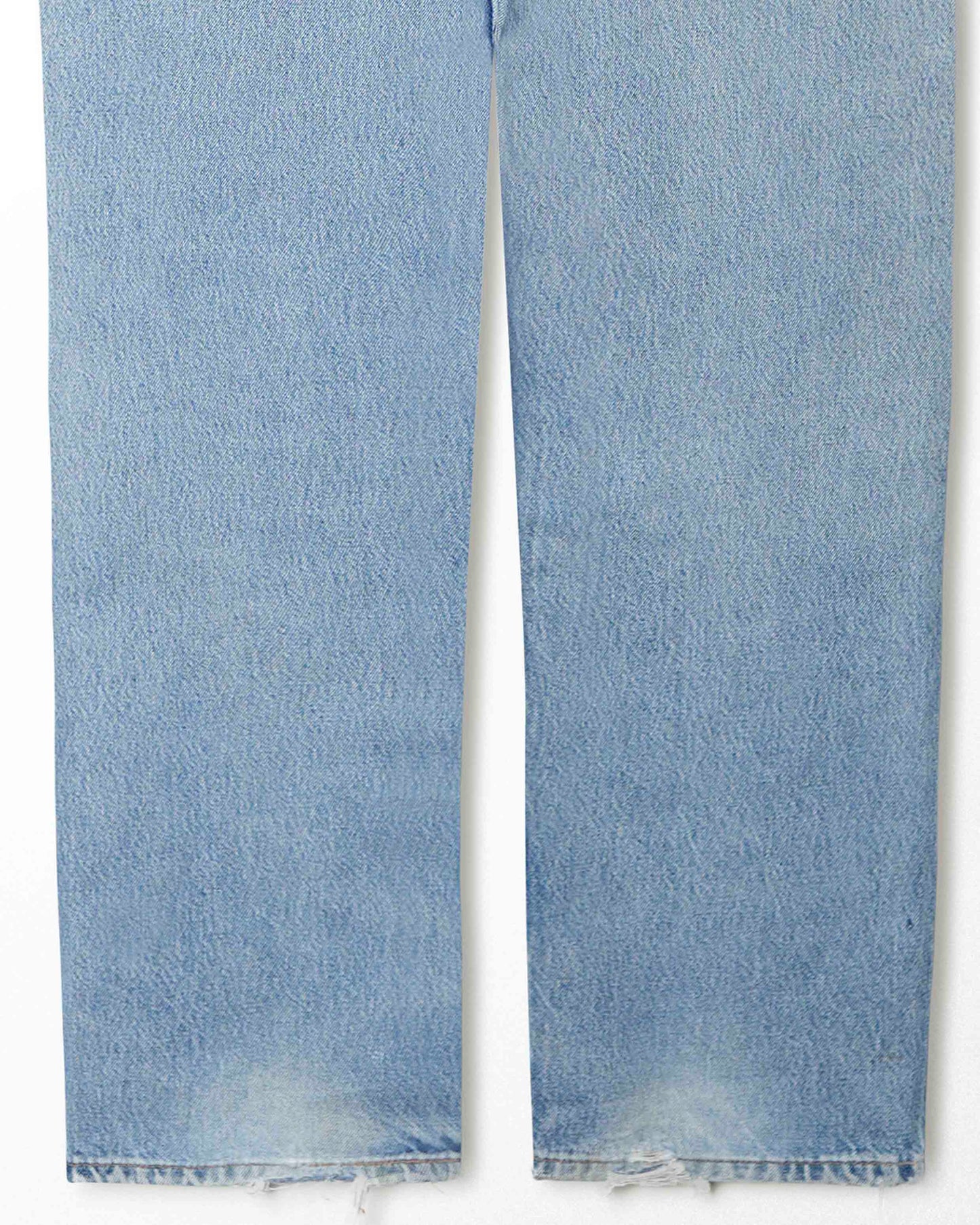 LEVI'S 501 LIGHT WASH STAINED JEANS