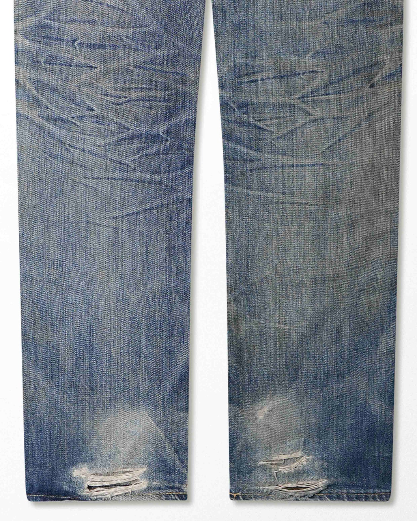 LEVI'S 501 DARK-WASH SELVEDGE JEANS