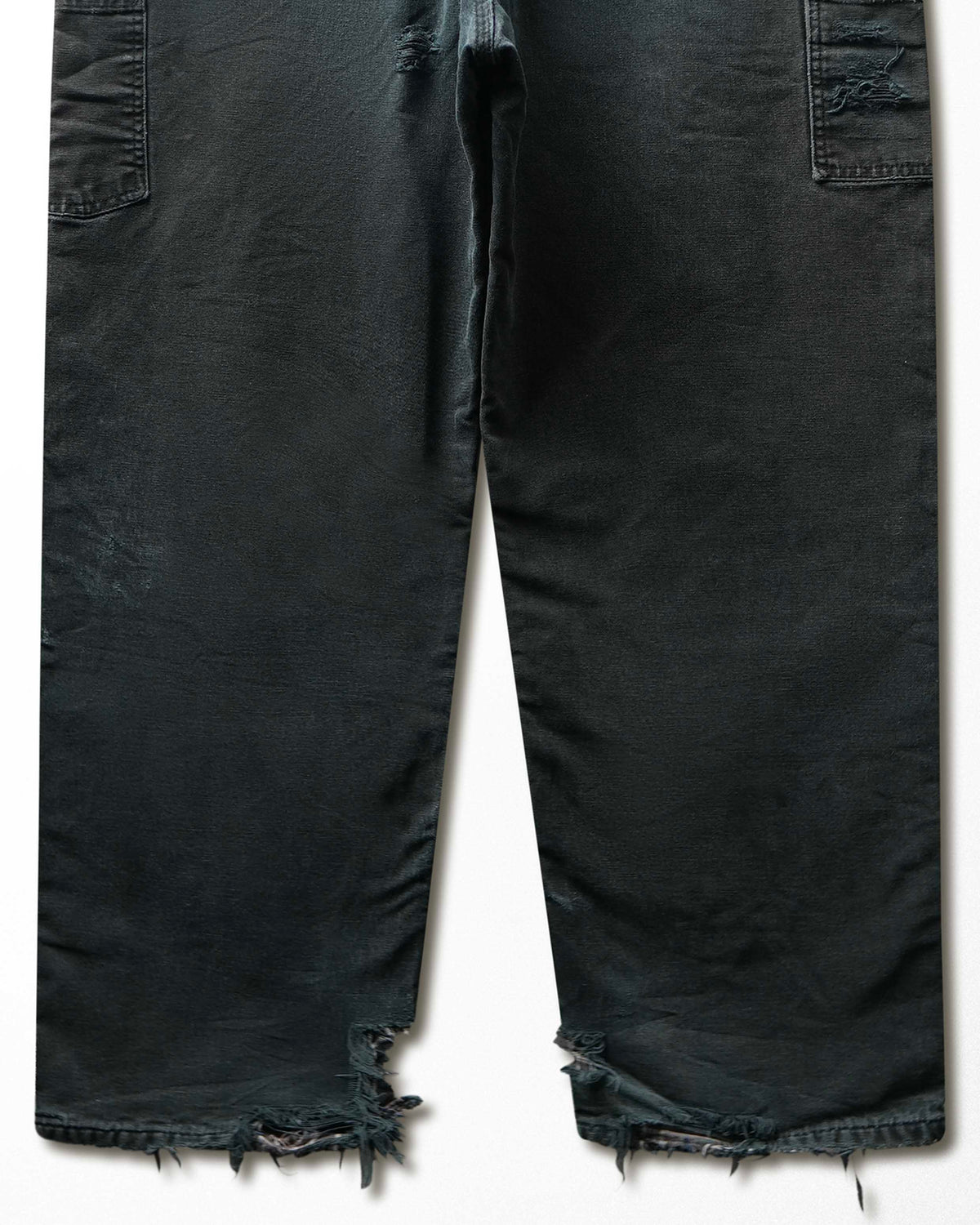 Vintage Carhartt Black Faded Distressed Lined Pants - product view 6