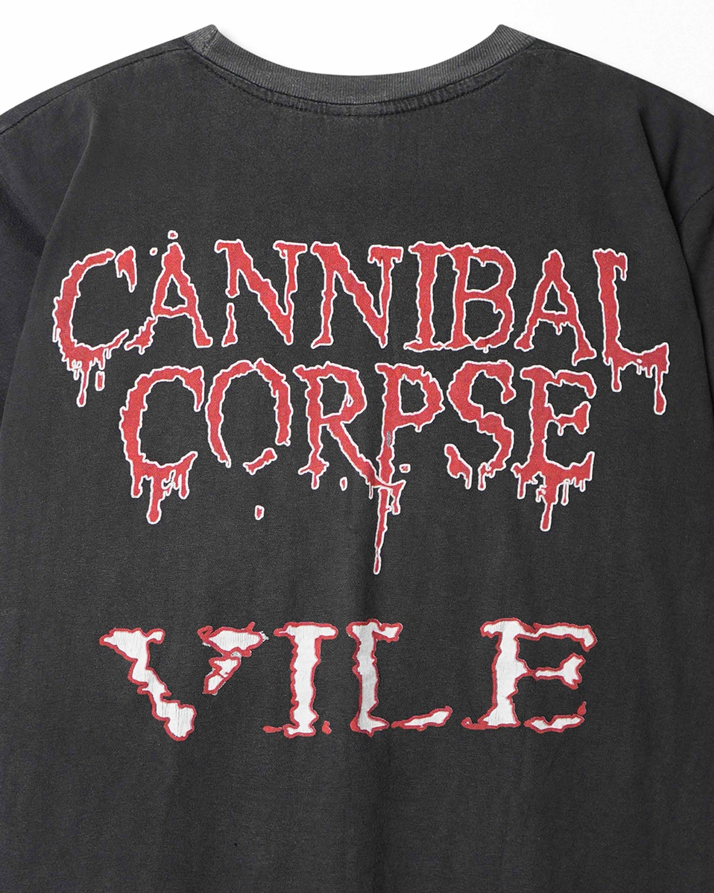 CANNIBAL CORPSE "VILE" BLACK FADED T-SHIRT