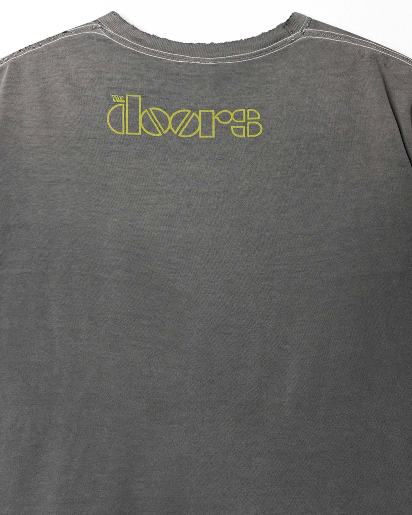 WINTERLAND "THE DOORS" GREY FADED DISTRESSED T-SHIRT