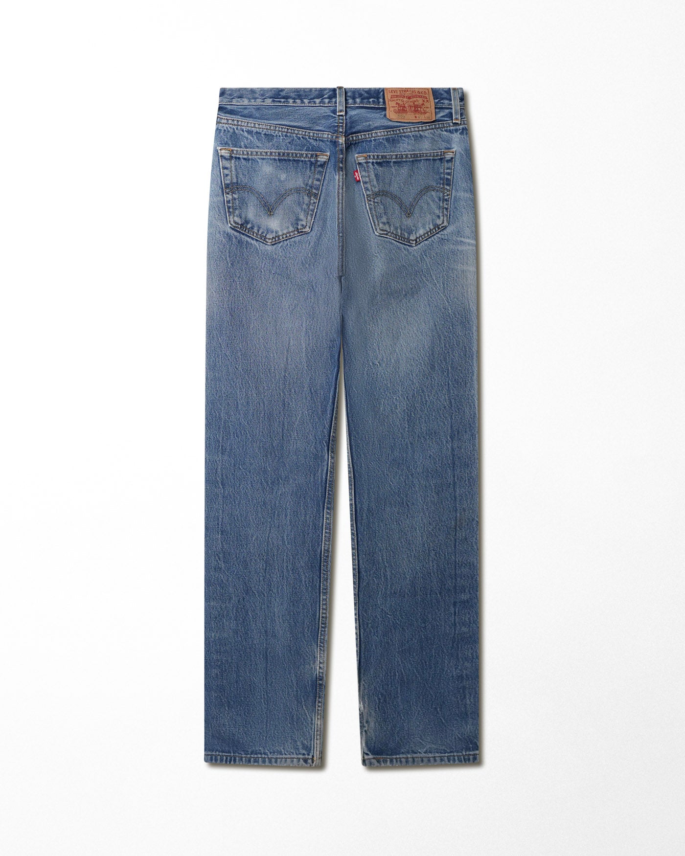 LEVI'S 501 MID-WASH JEANS