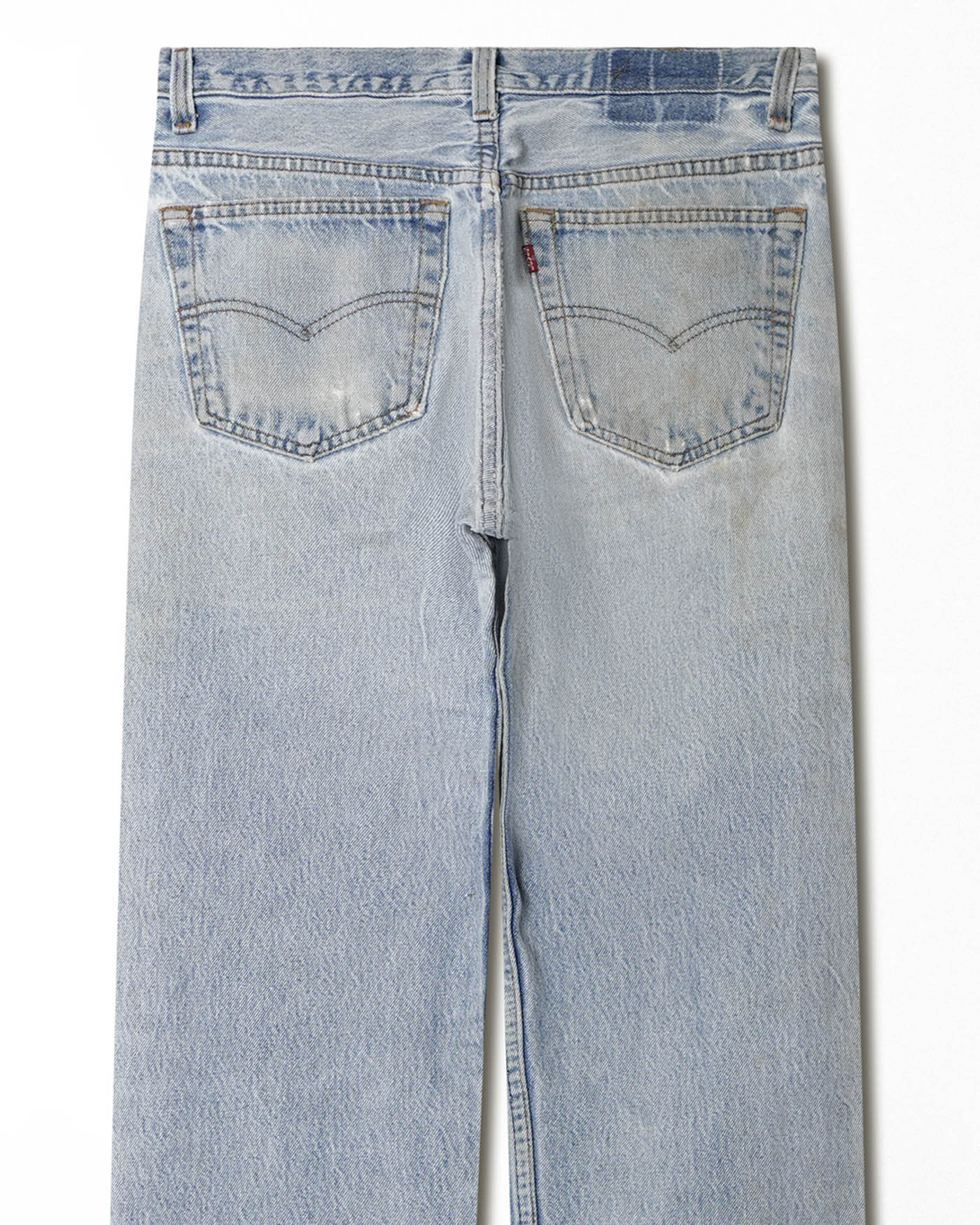 LEVI'S 501 LIGHT WASH JEANS