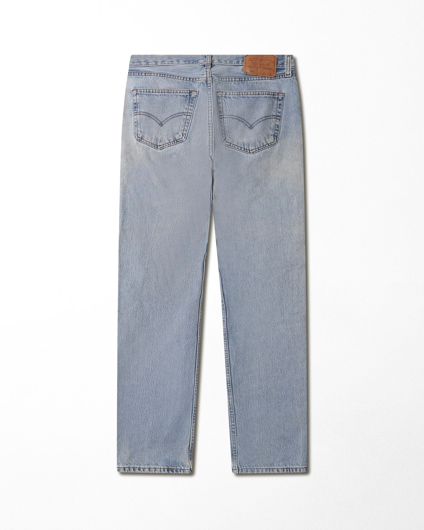 LEVI'S 501 LIGHT WASH JEANS