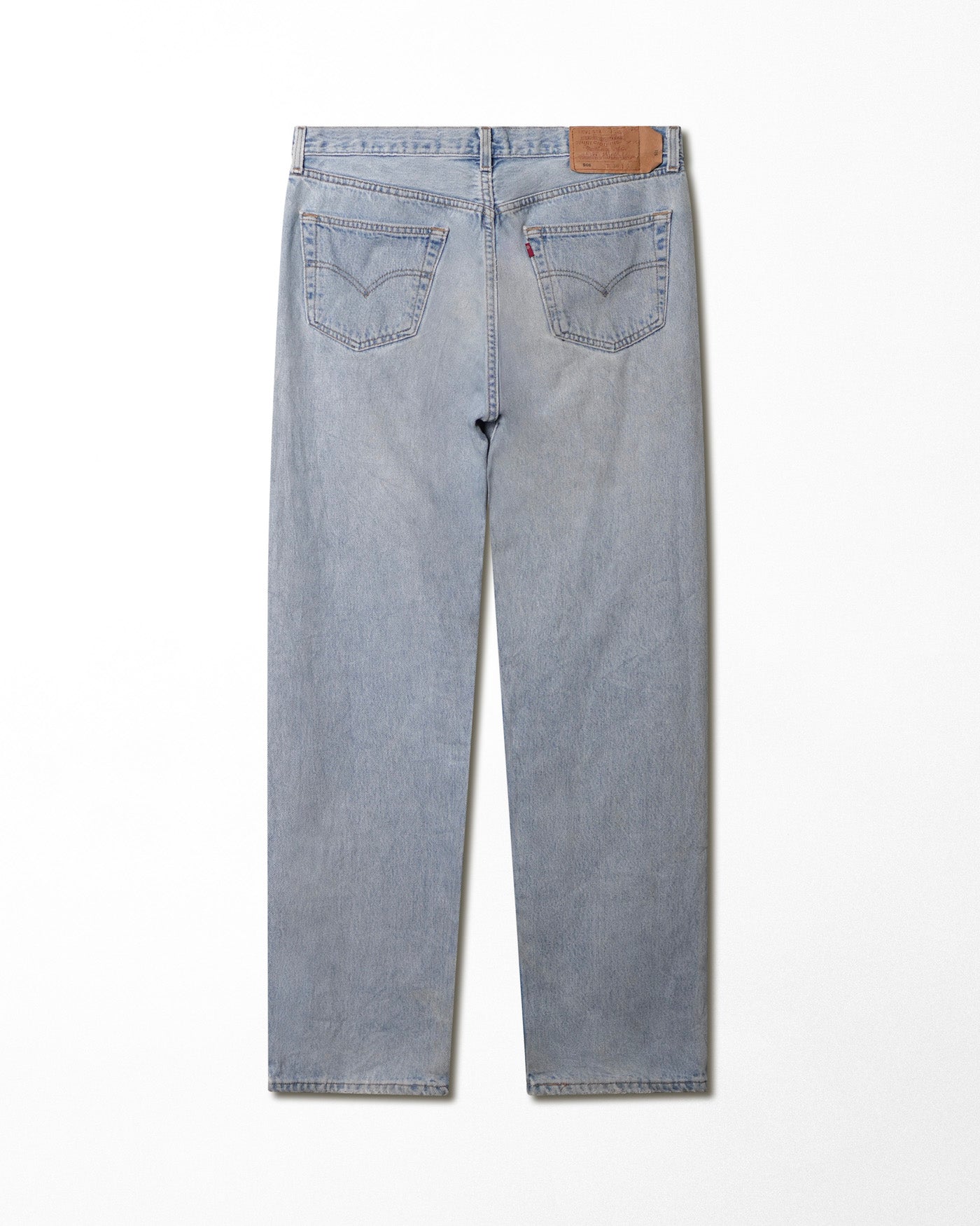 LEVI'S 501 LIGHT WASH JEANS