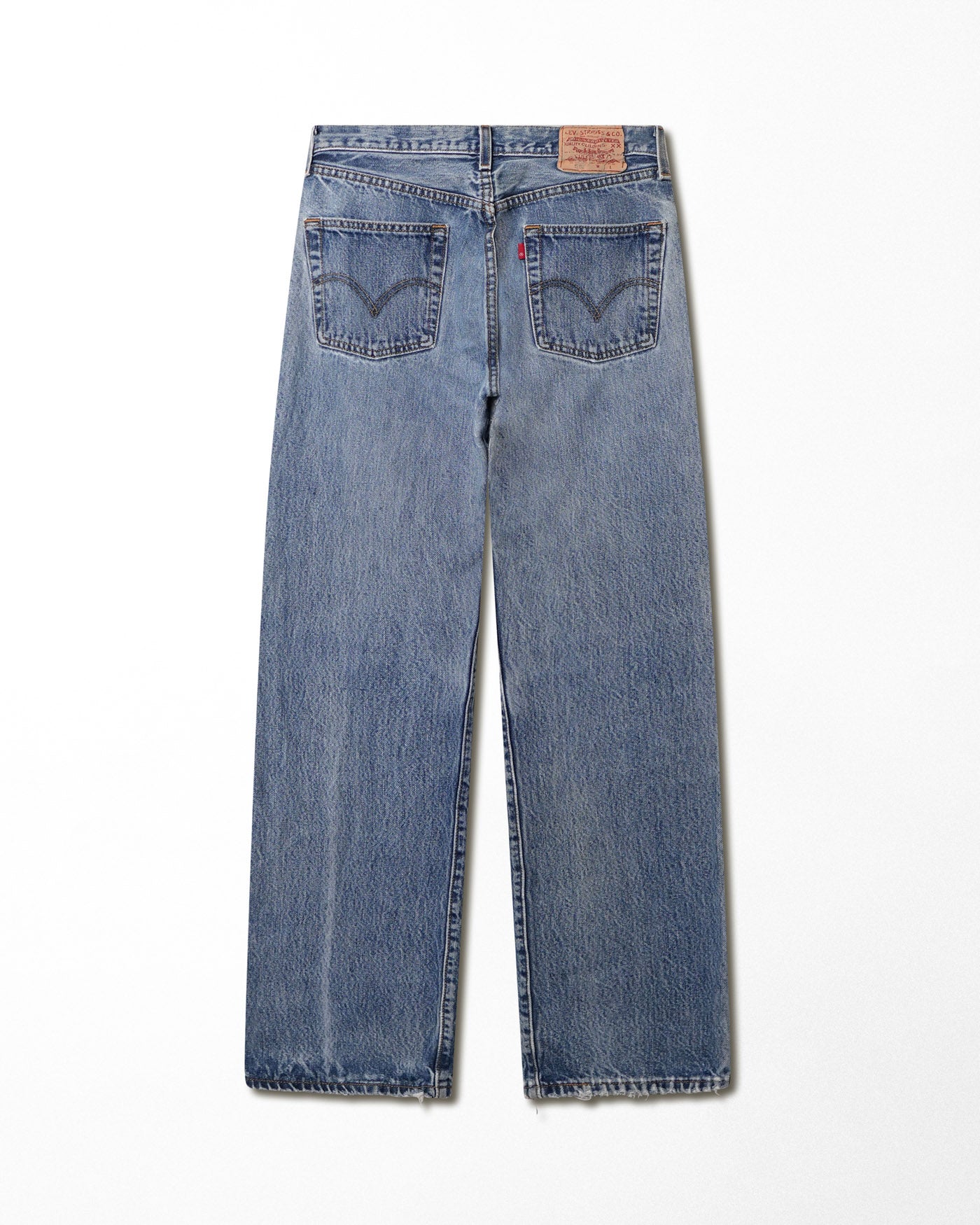 LEVI'S 501 MID-WASH JEANS