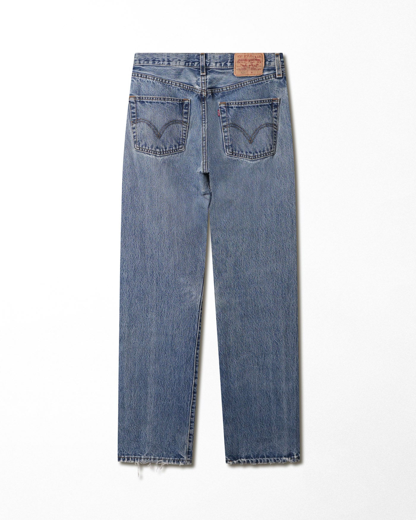 LEVI'S 501 MID-WASH JEANS