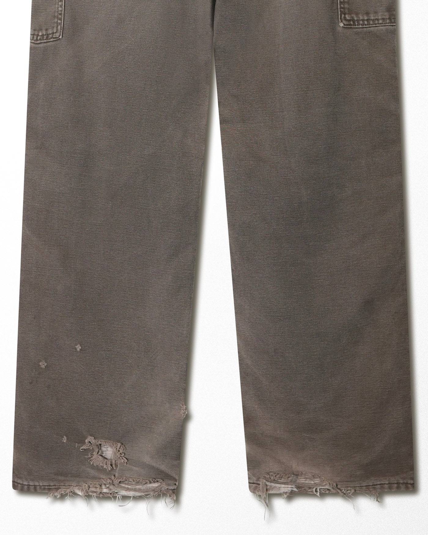 CARHARTT GREY FADED LINED PANTS