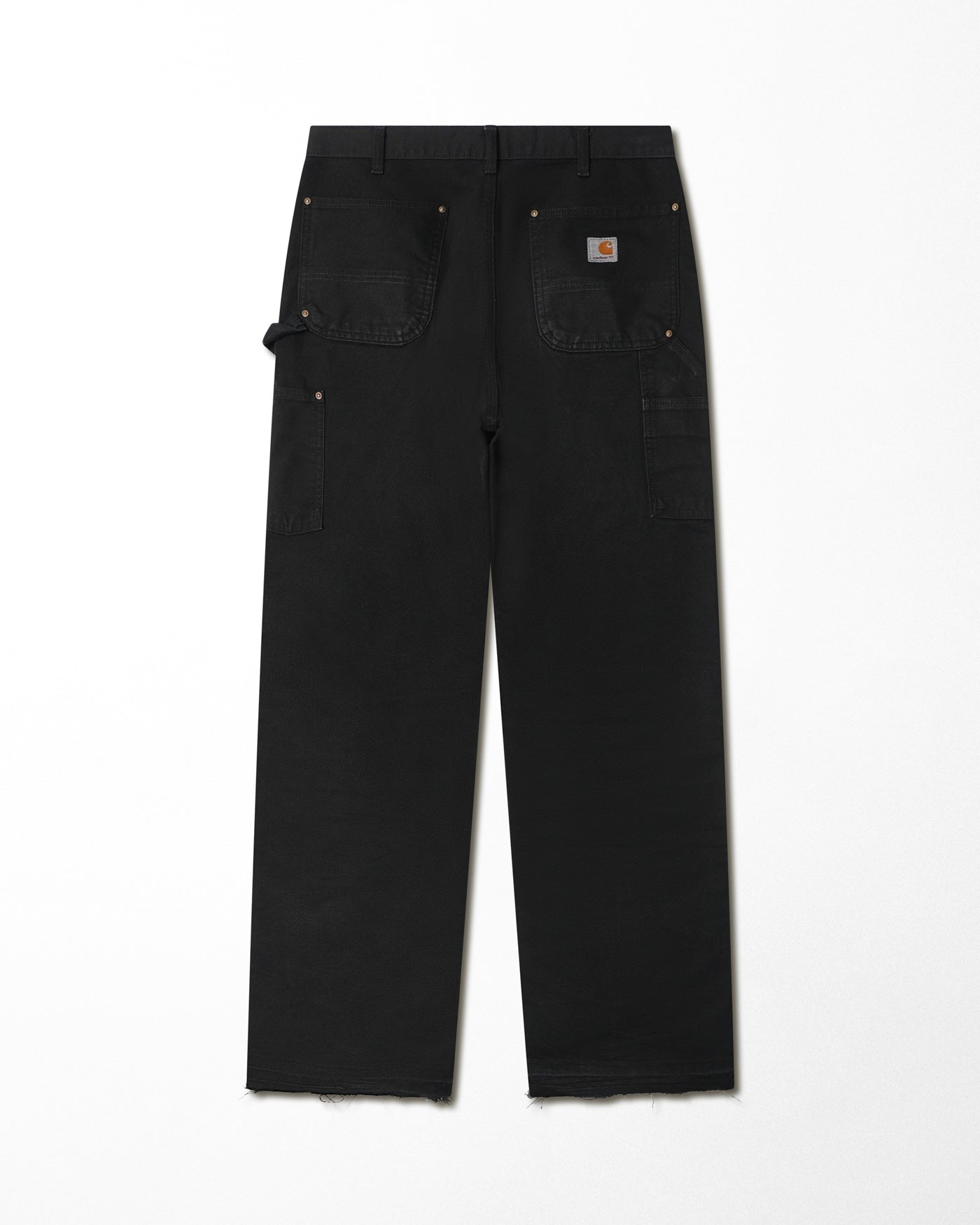 CARHARTT BLACK DOUBLE KNEE PANTS