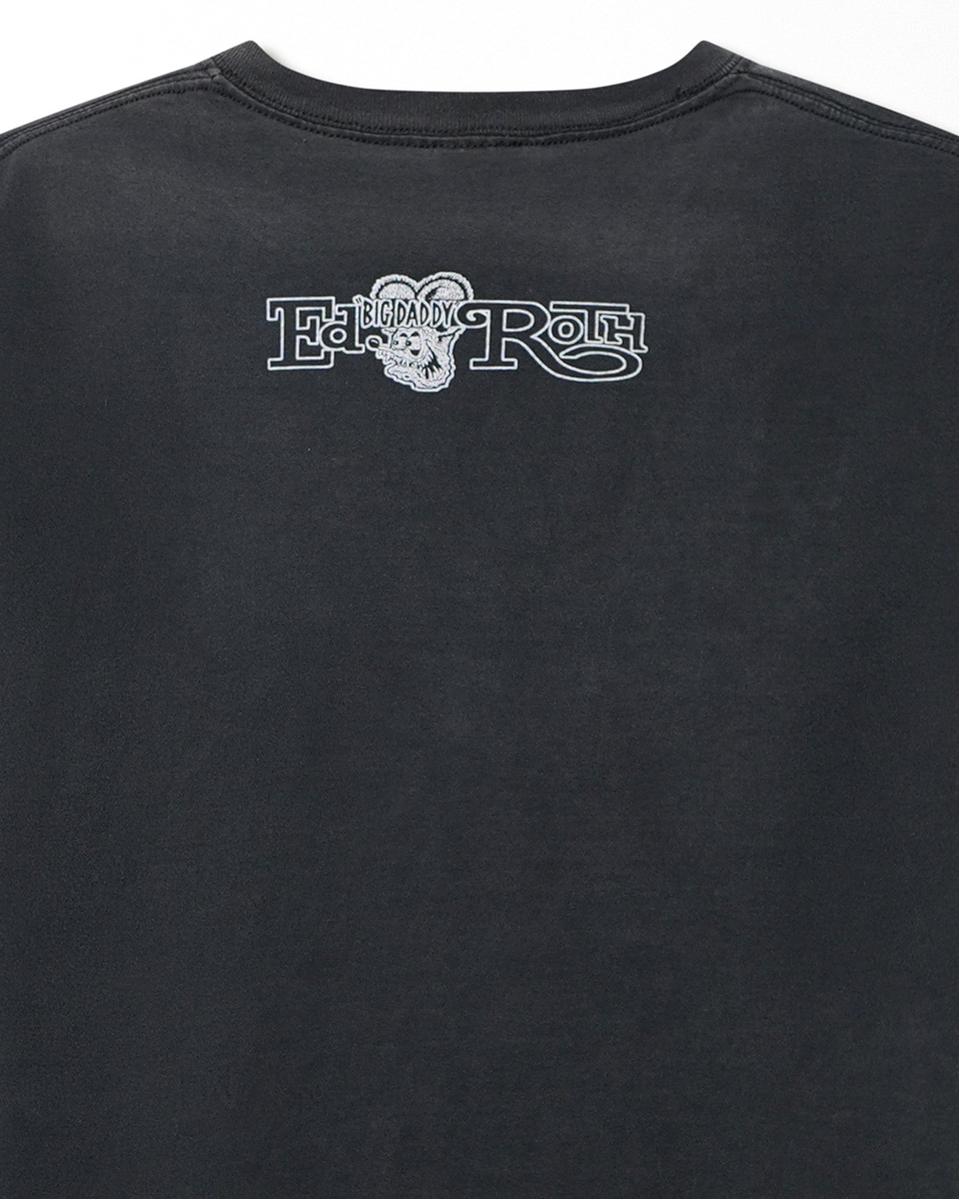 "KING FINK" BLACK FADED T-SHIRT