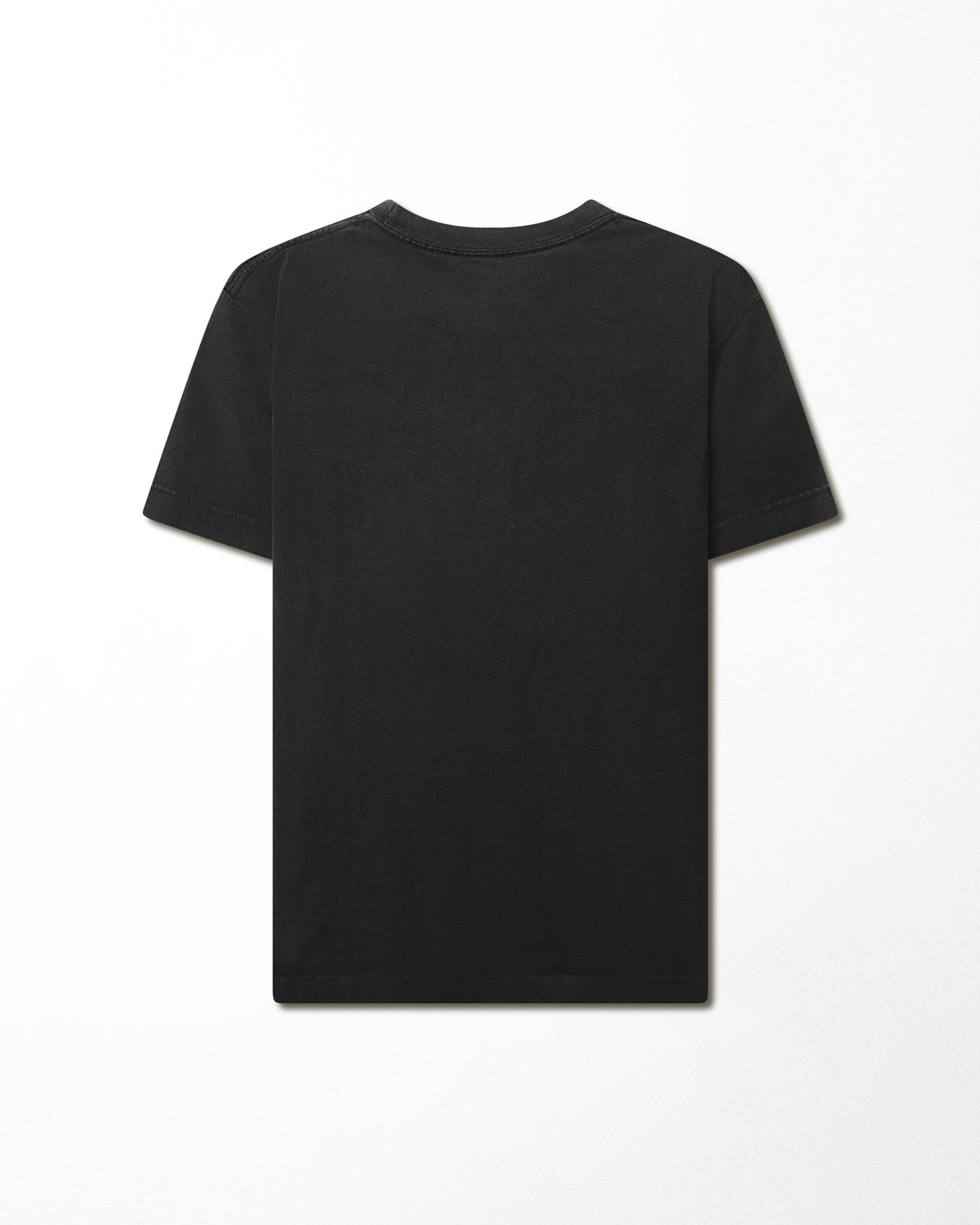 "DEVIL POLICEMAN" BLACK FADED T-SHIRT
