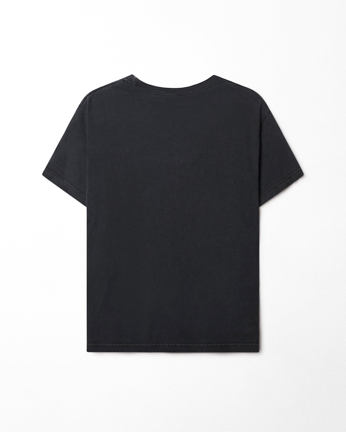 ALSTYLE "CHECK OUT MY SIX PACK" BLACK FADED T-SHIRT