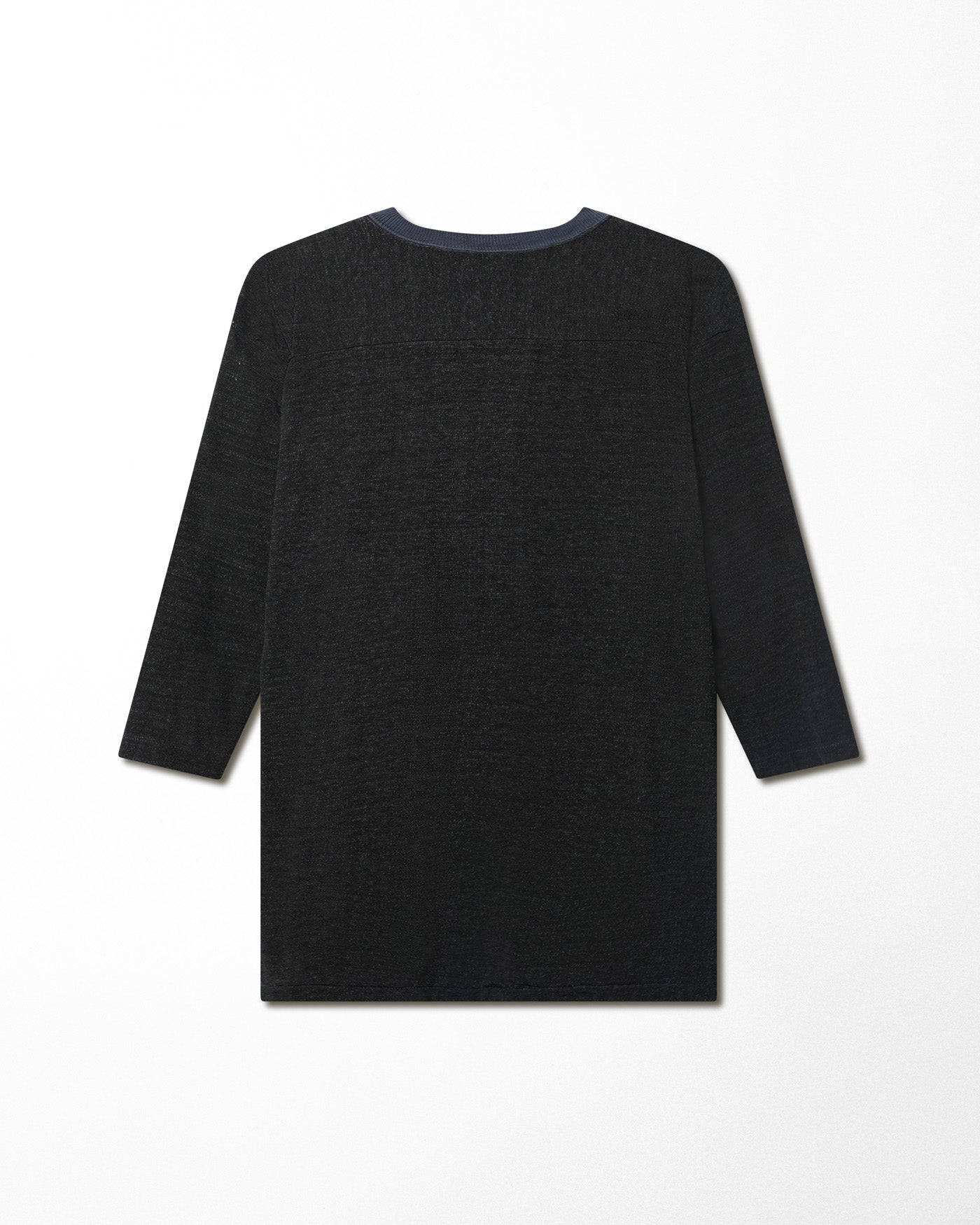CHAMPION "IOWA" BLACK 3/4 JERSEY T-SHIRT