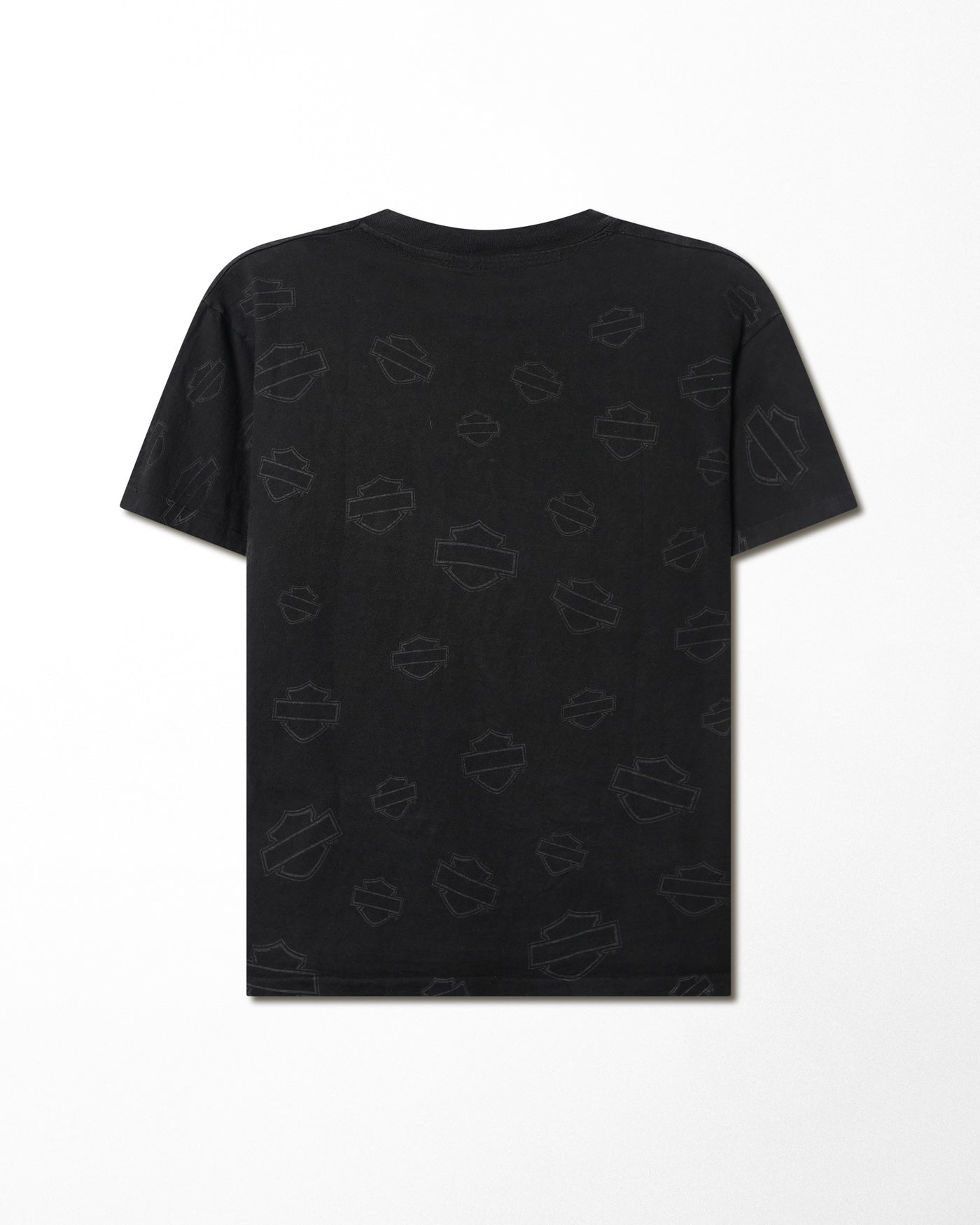 HARLEY DAVIDSON "BLUE FLAMES" BLACK T-SHIRT