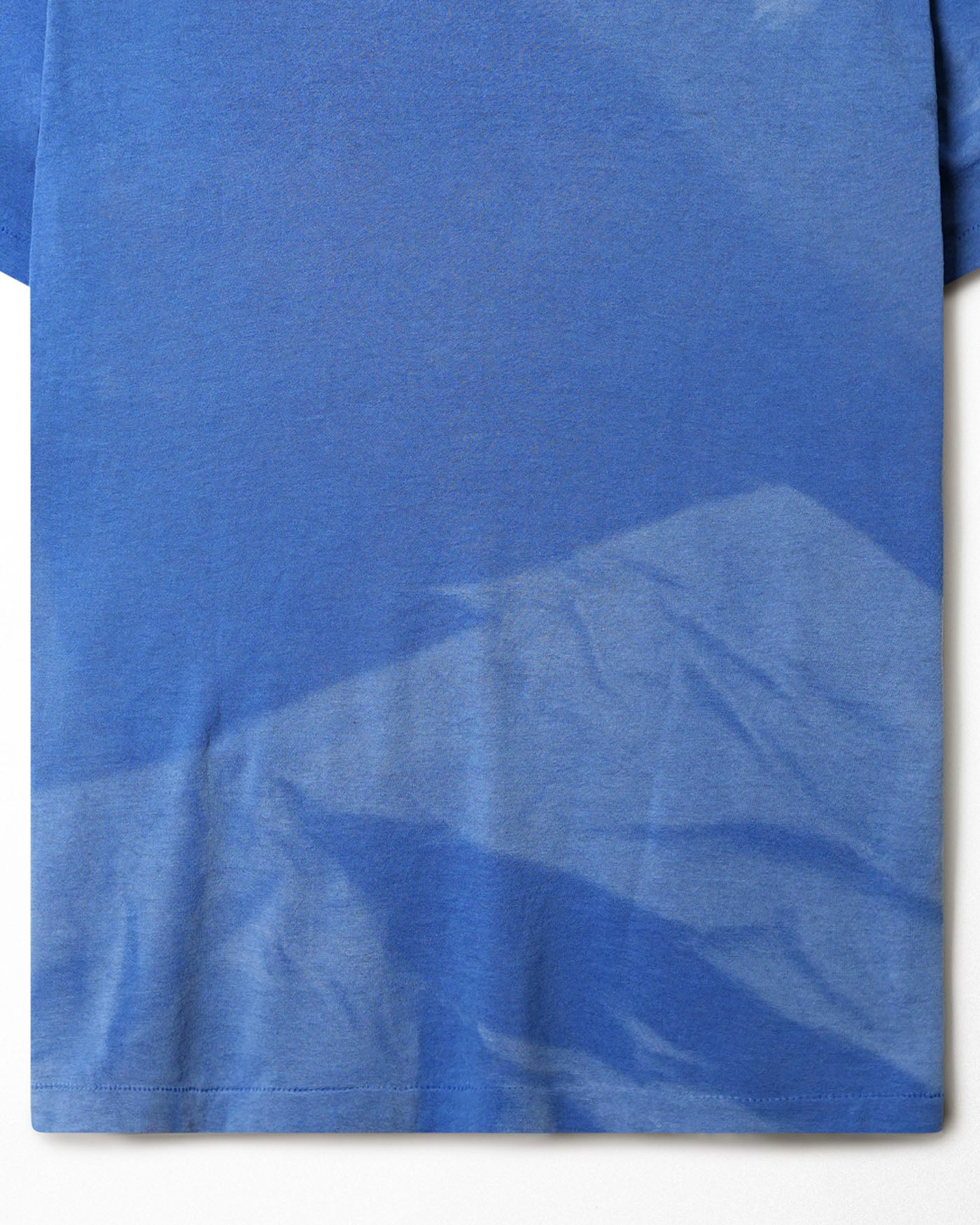 FRUIT OF THE LOOM BLUE FADED POCKET T-SHIRT