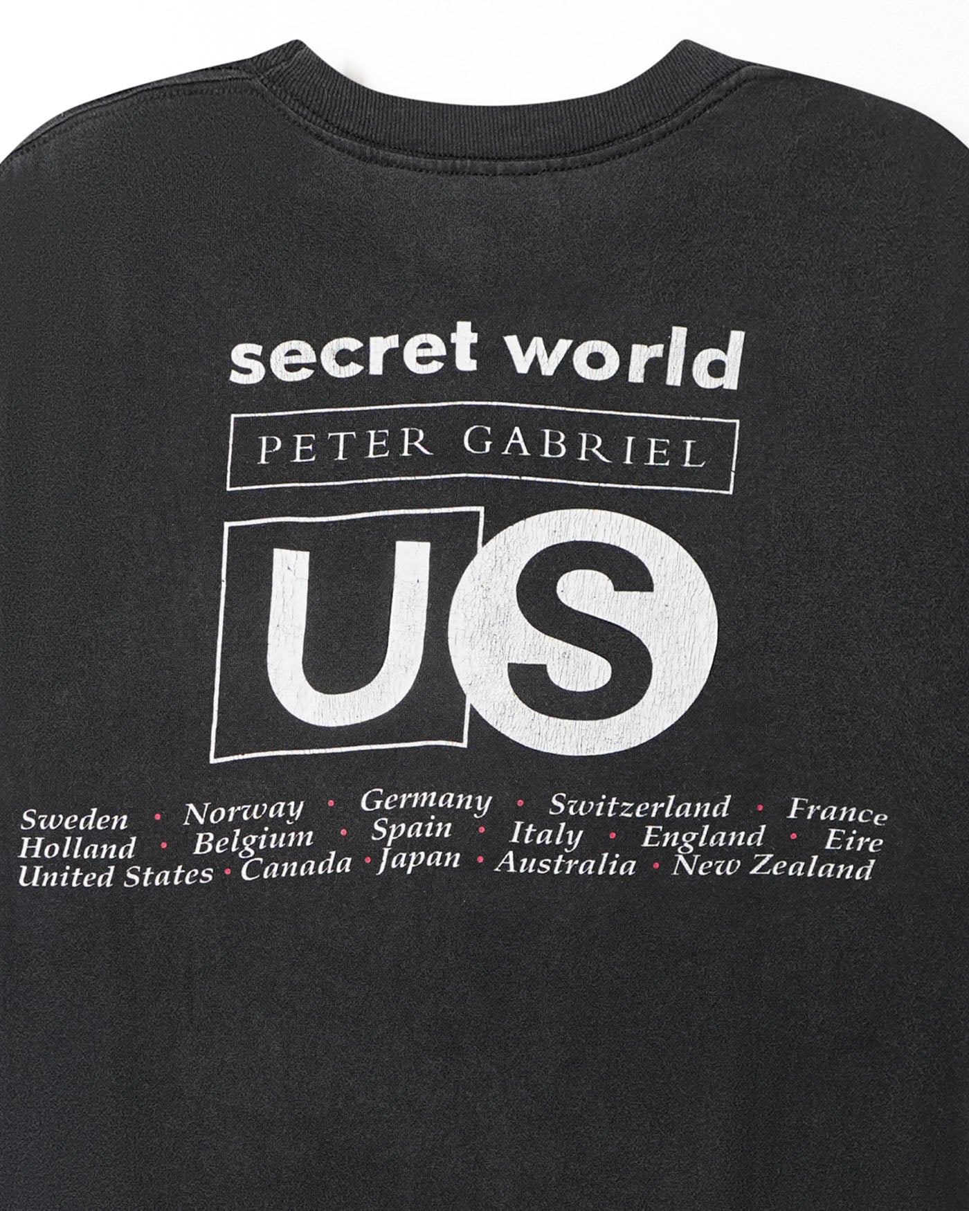 GEM “US” BLACK FADED T-SHIRT