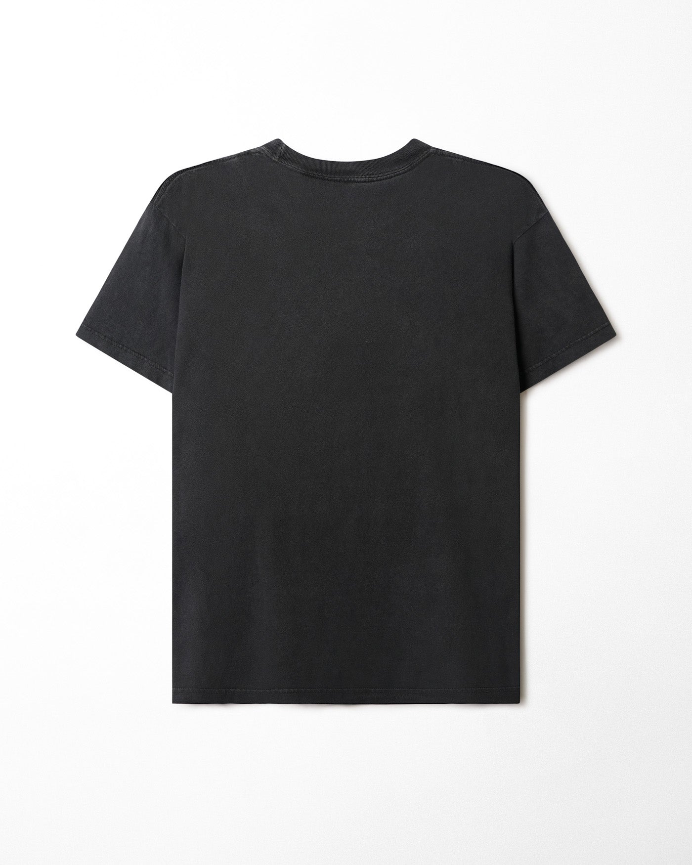 "MY I.Q. TEST" BLACK FADED T-SHIRT