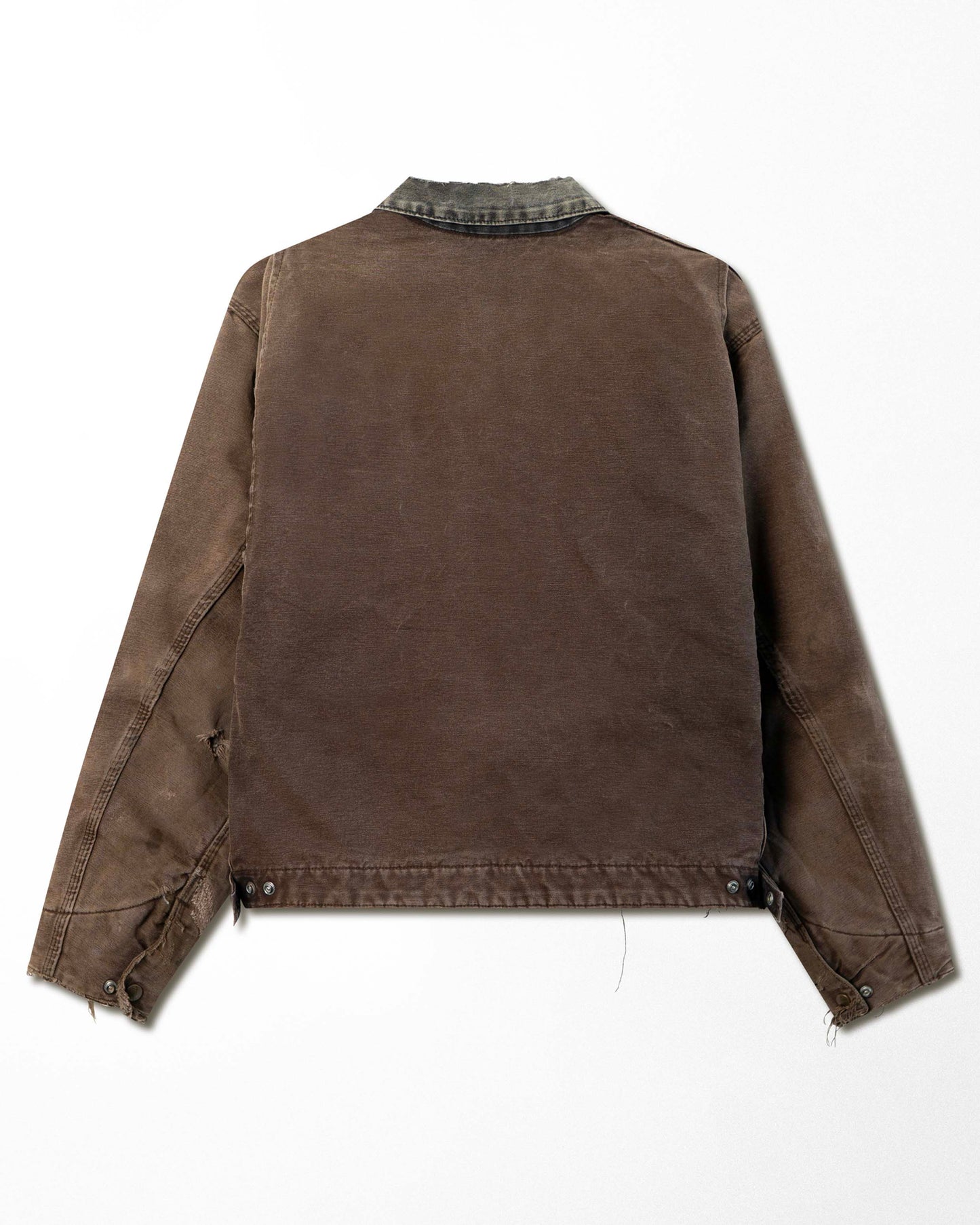 CARHARTT DETROIT BROWN DISTRESSED JACKET