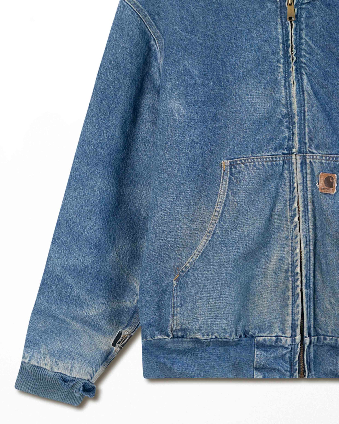 CARHARTT ACTIVE BLUE DENIM FADED JACKET