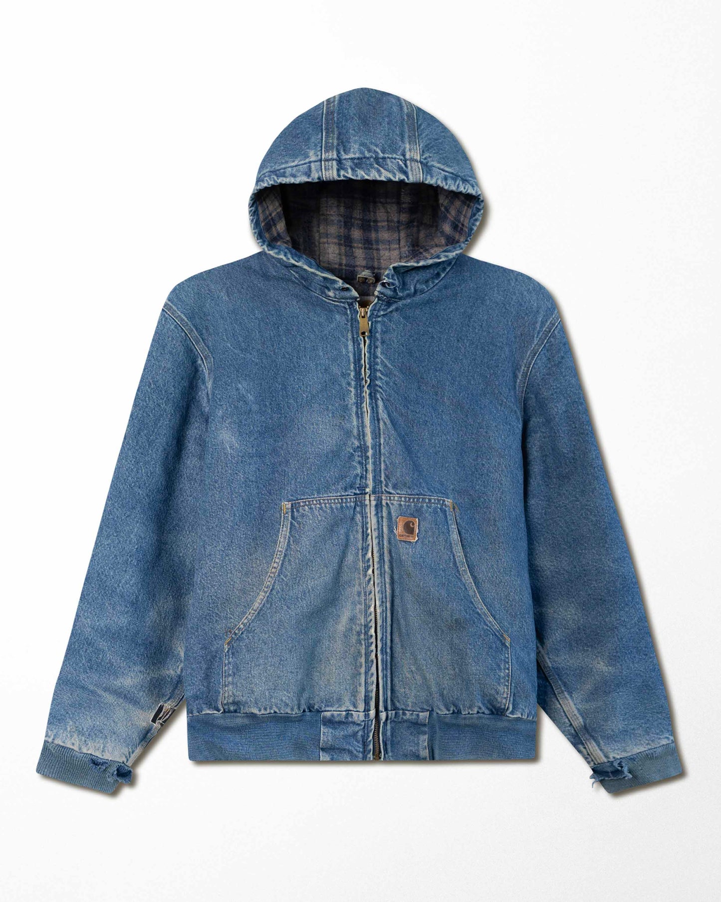 CARHARTT ACTIVE BLUE DENIM FADED JACKET