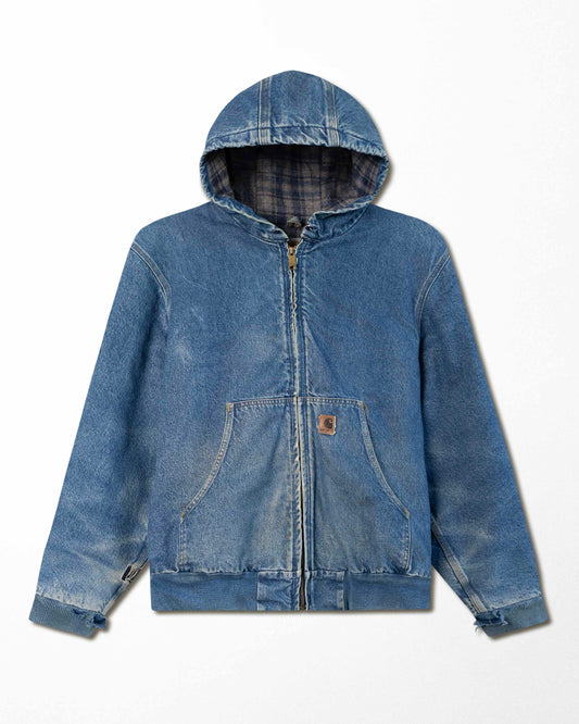 CARHARTT ACTIVE BLUE DENIM FADED JACKET