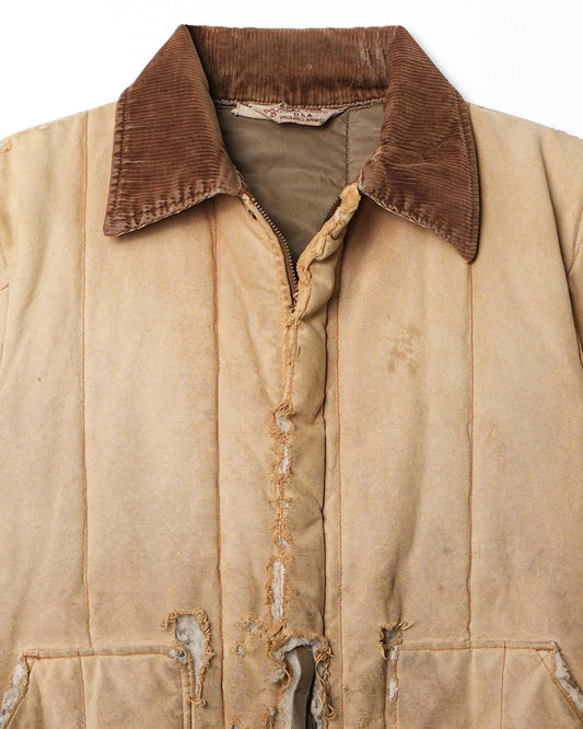 WALLS BEIGE STAINED THRASHED JACKET