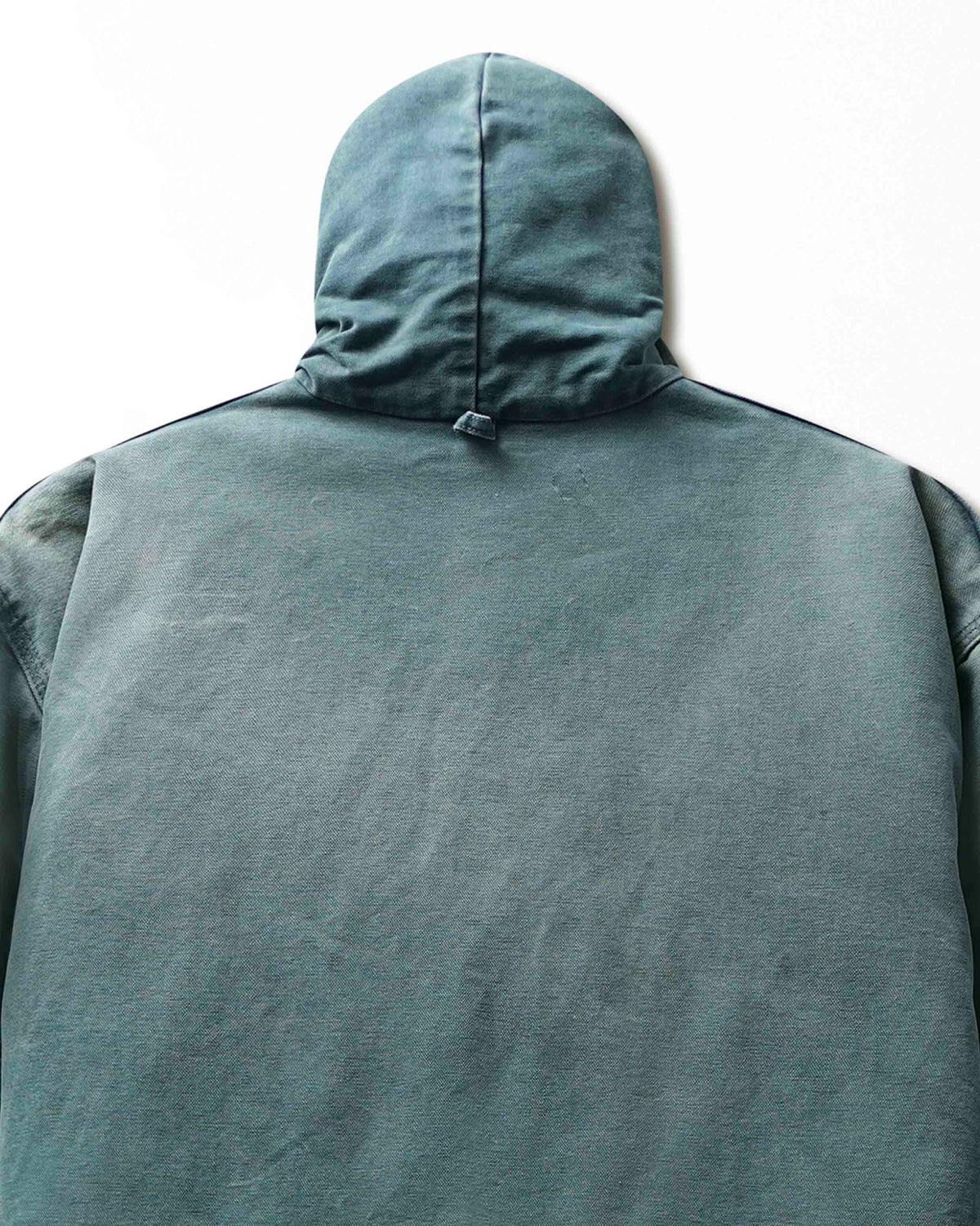 Vintage Carhartt Active Teal Faded Stained Jacket - product view 5