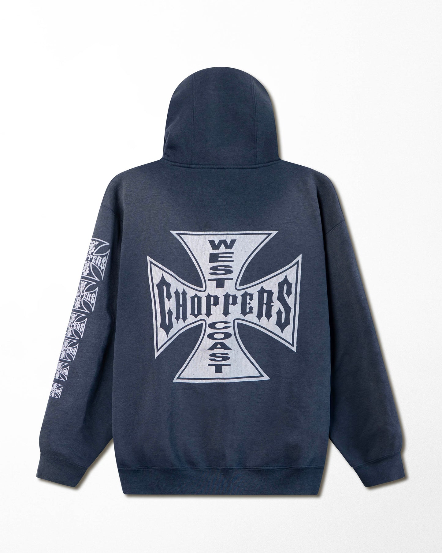 KENPO WEST COAST CHOPPERS "CLASSIC LOGO" NAVY HOODIE