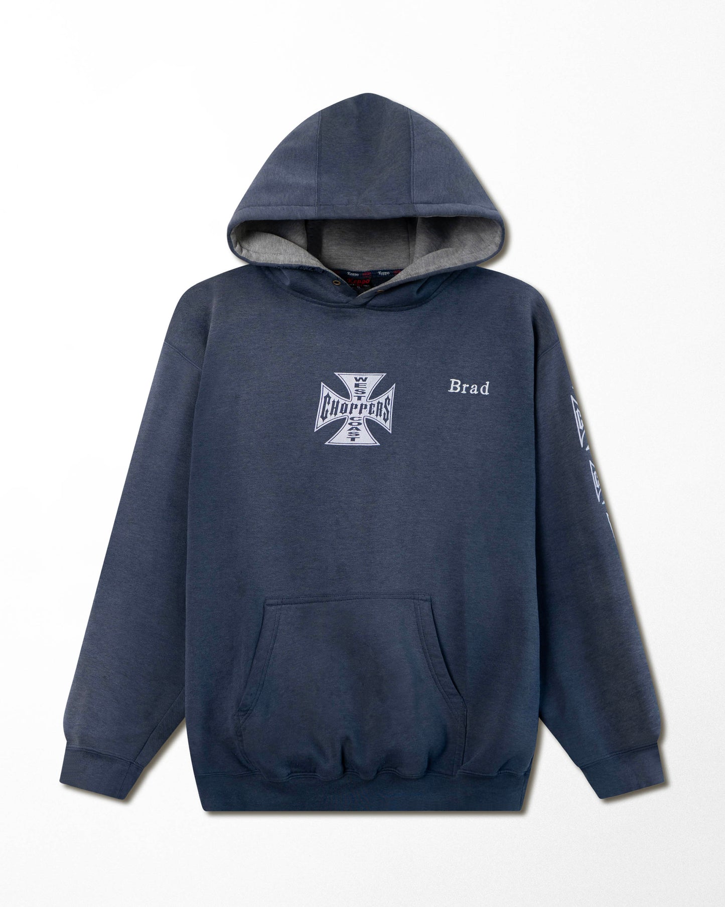 KENPO WEST COAST CHOPPERS "CLASSIC LOGO" NAVY HOODIE