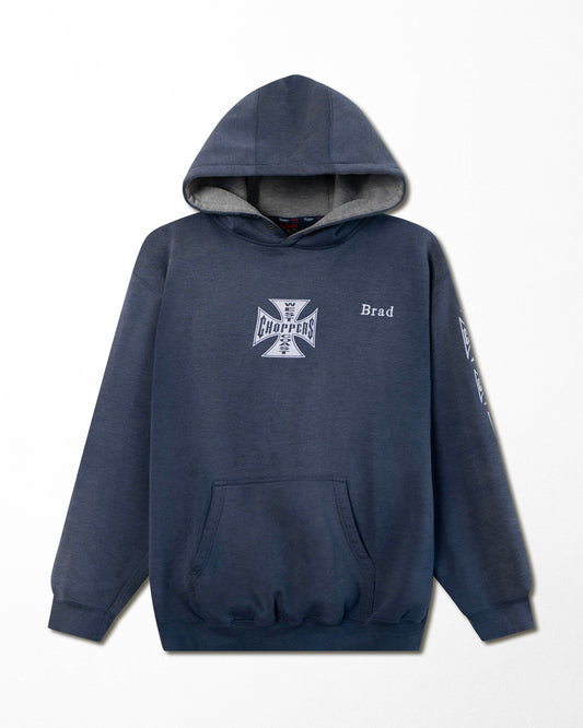 KENPO WEST COAST CHOPPERS "CLASSIC LOGO" NAVY HOODIE