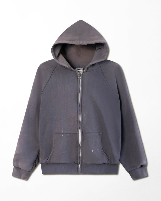 MACGREGOR PURPLE FADED THERMAL HOODIE