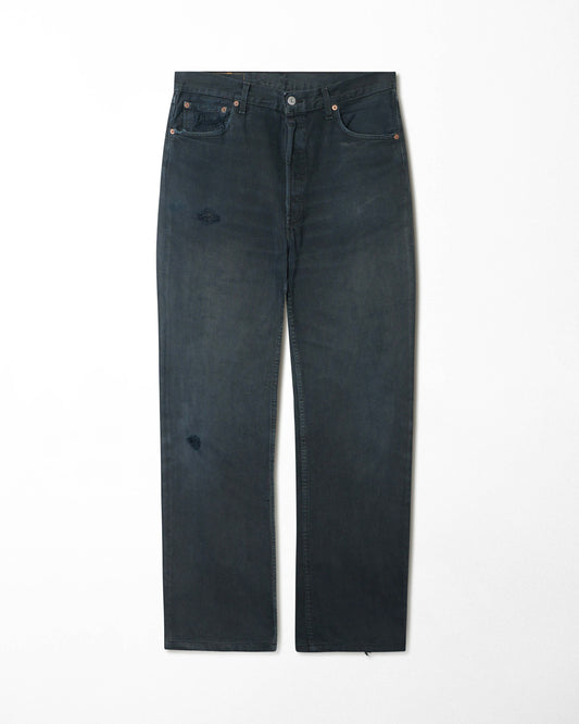 LEVI'S 501 BLACK FADED JEANS