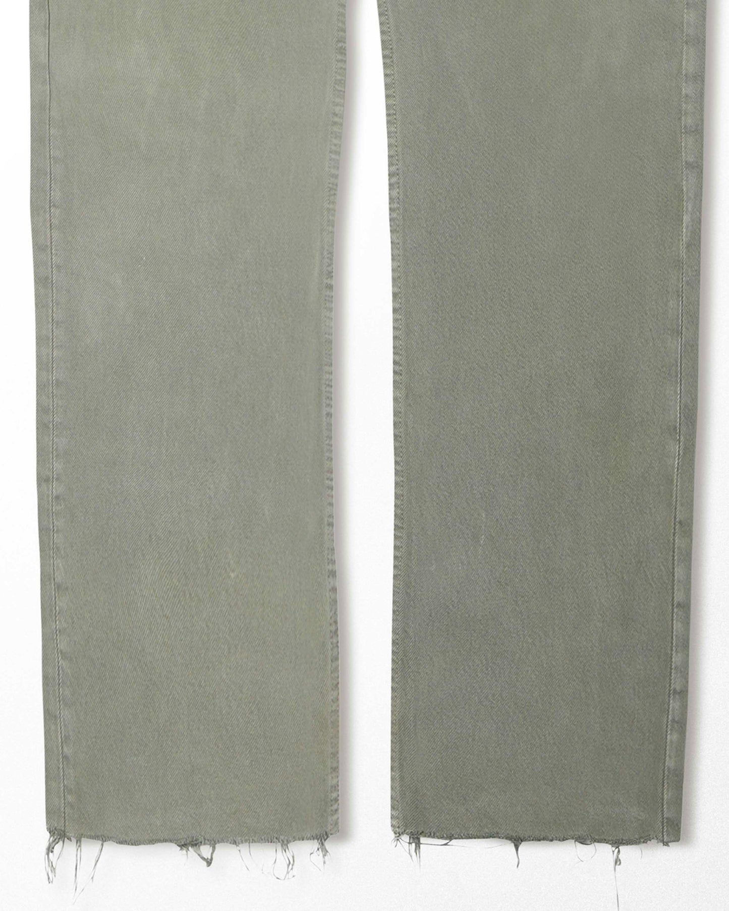LEVI'S 501 GREEN FADED JEANS