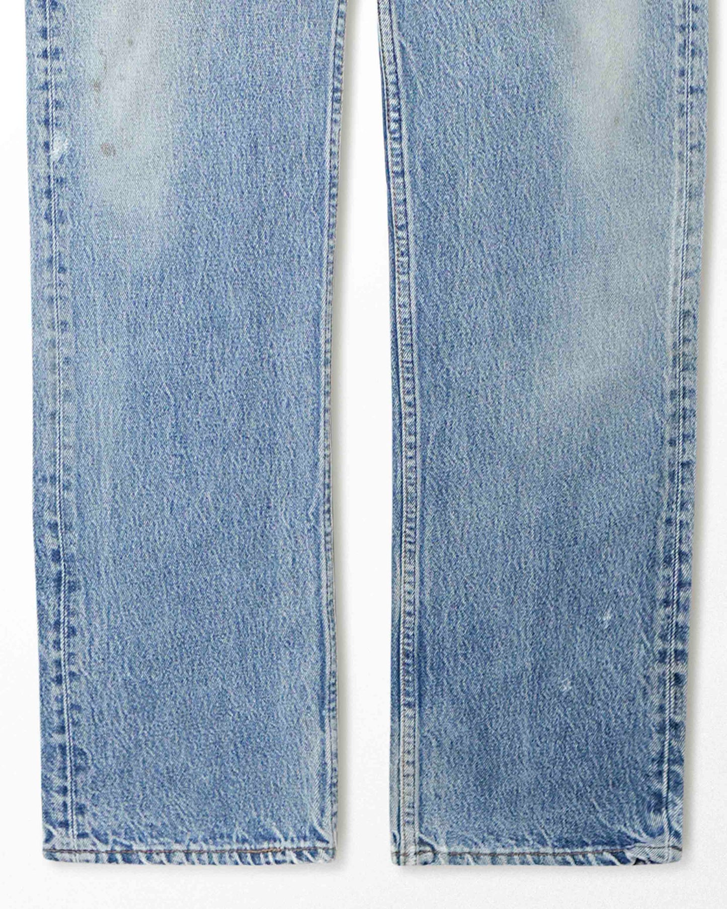 LEVI'S 501XX LIGHT WASH STAINED JEANS