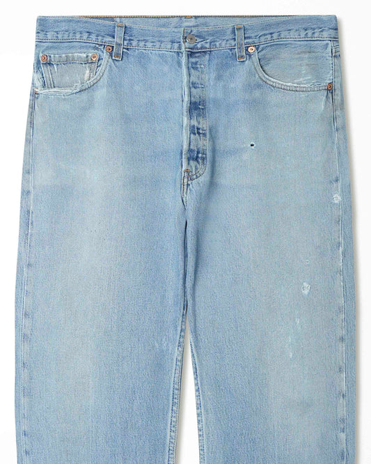 LEVI'S 501 LIGHT WASH JEANS
