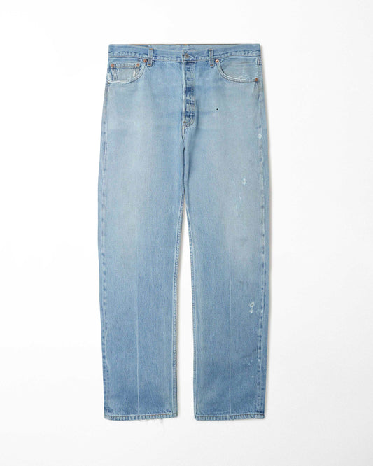 LEVI'S 501 LIGHT WASH JEANS