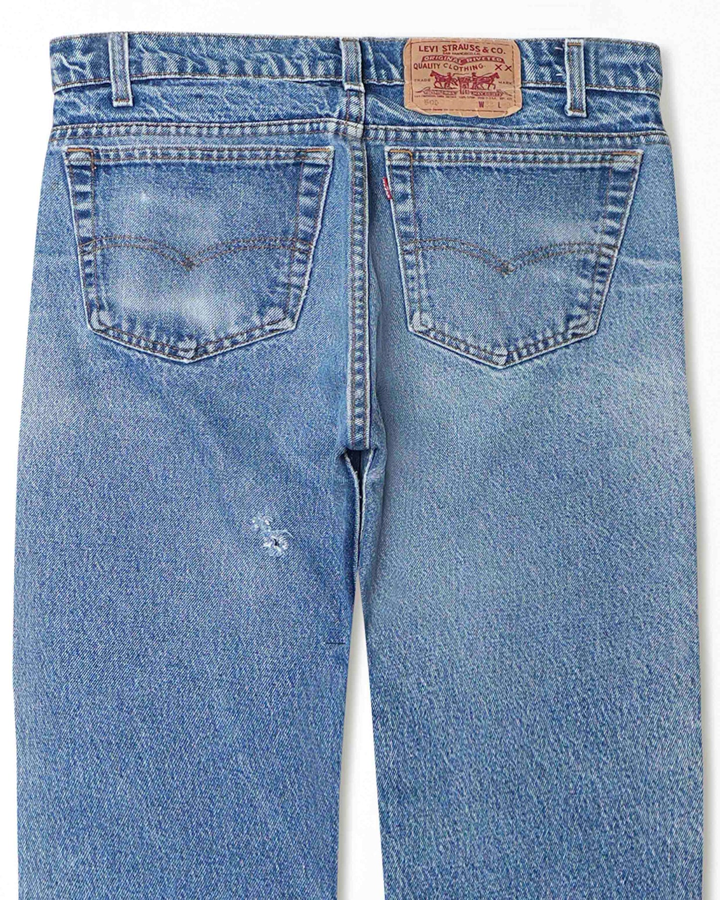 LEVI'S 501 MID-WASH JEANS
