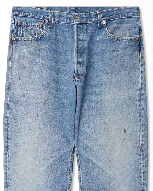 LEVI'S 501 MID-WASH JEANS