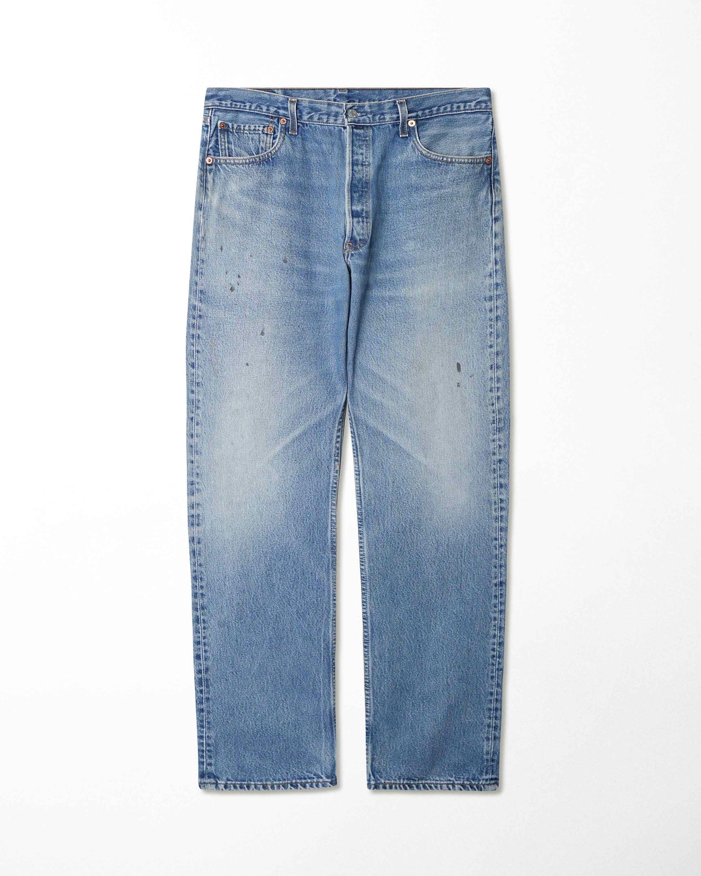 LEVI'S 501 MID-WASH JEANS