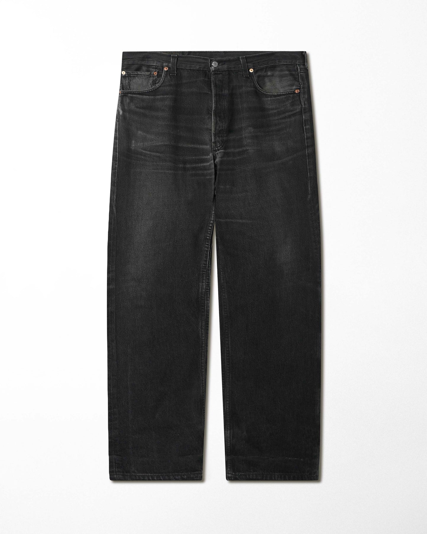 LEVI'S 501 FADED BLACK DENIM
