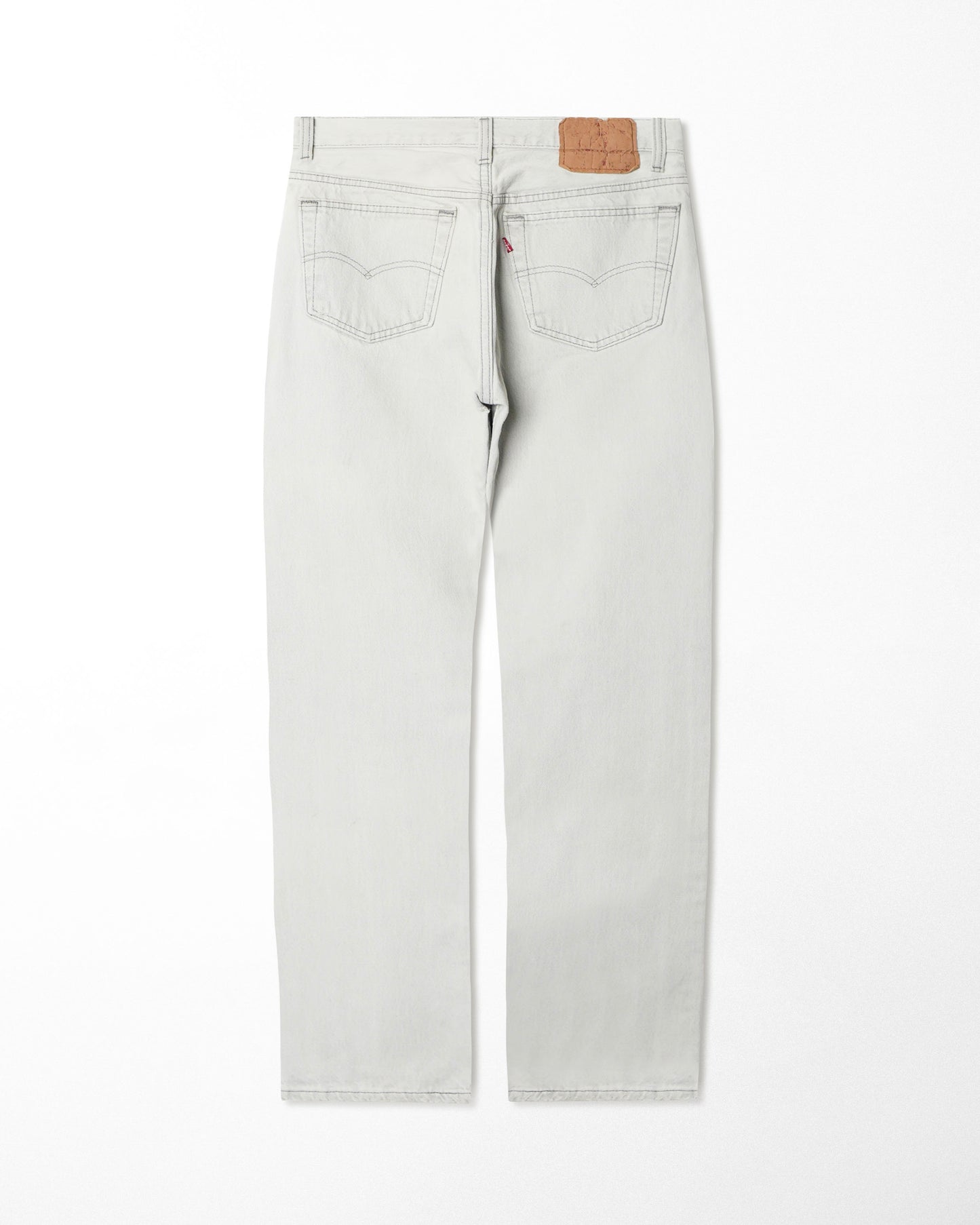 LEVI'S 501 OFF-WHITE JEANS
