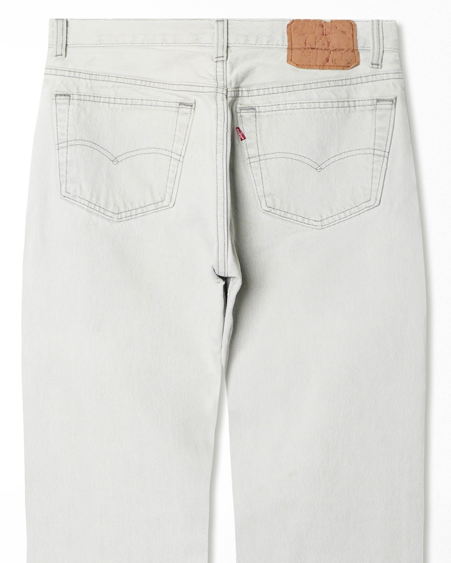 LEVI'S 501 OFF-WHITE JEANS