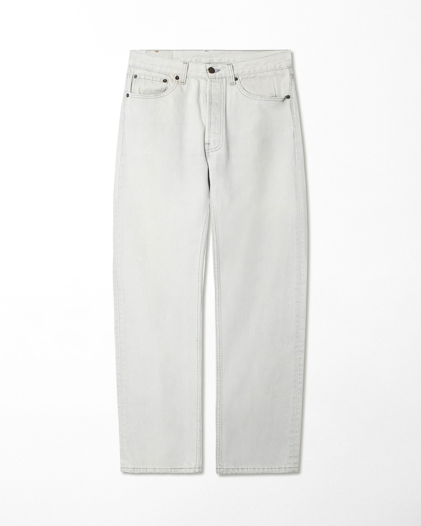 LEVI'S 501 OFF-WHITE JEANS