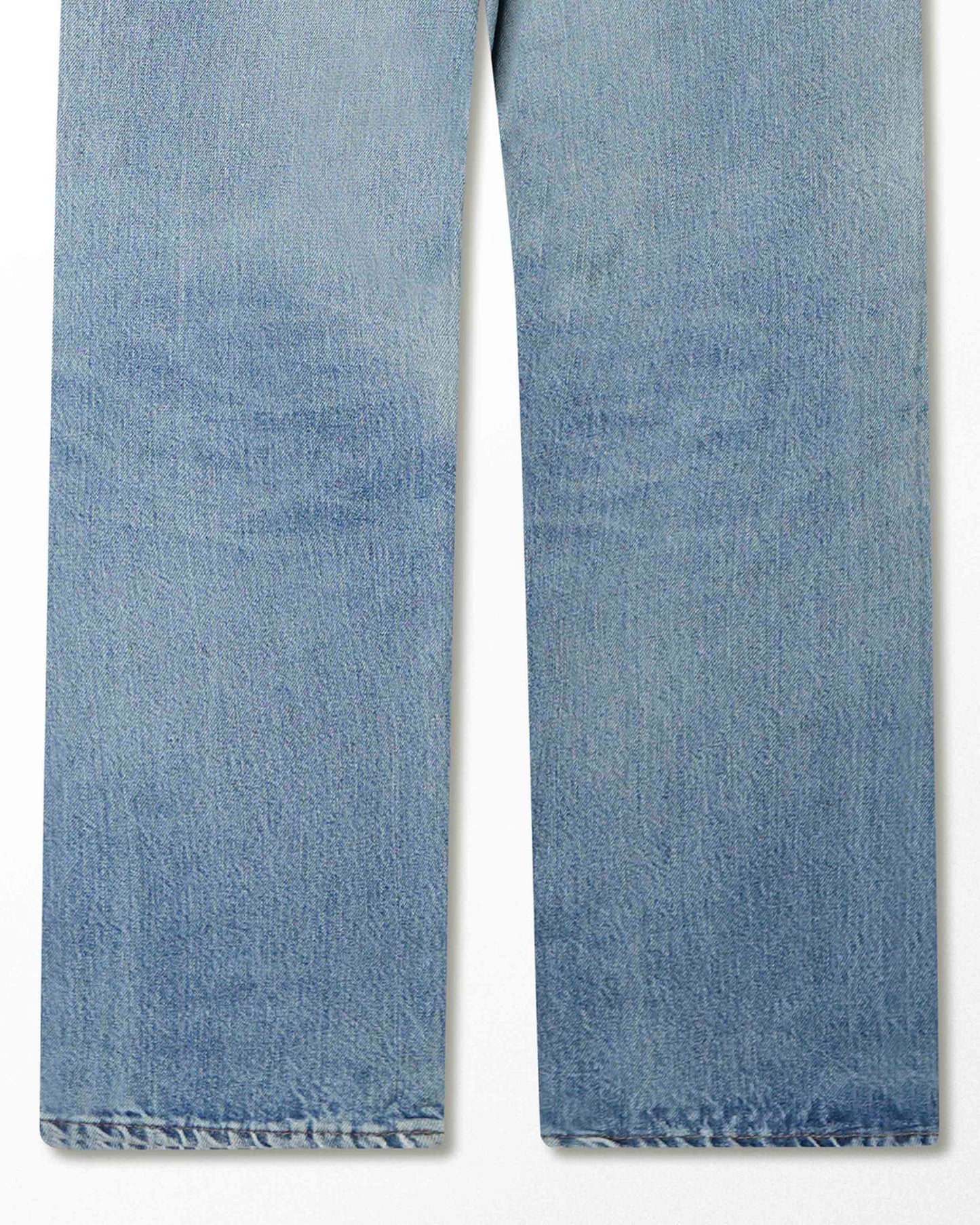 LEVI'S 501 MID-WASH DISTRESSED JEANS