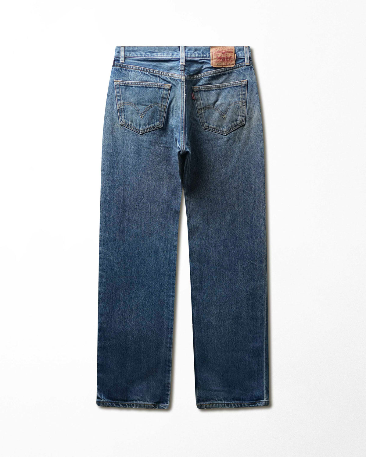 Vintage Levi's 501 Dark Wash Faded Jeans - product view 3