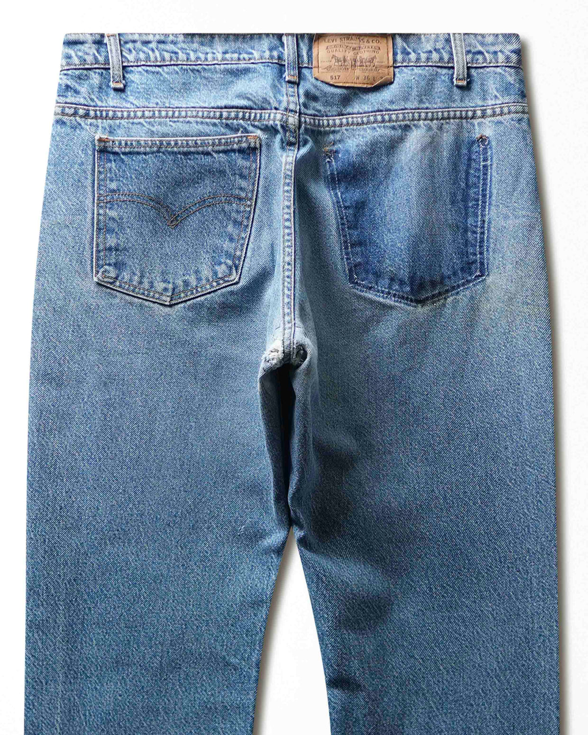 Vintage Levi's 517 mid-wash jeans - product view 4