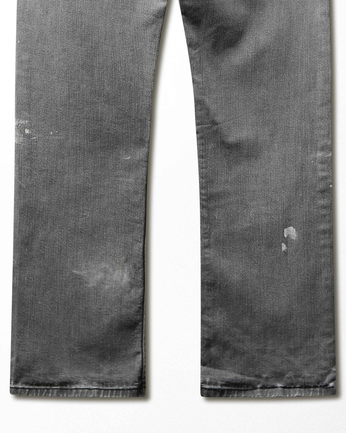 Vintage Levi's 501 Grey Wash Stained Jeans - product view 6