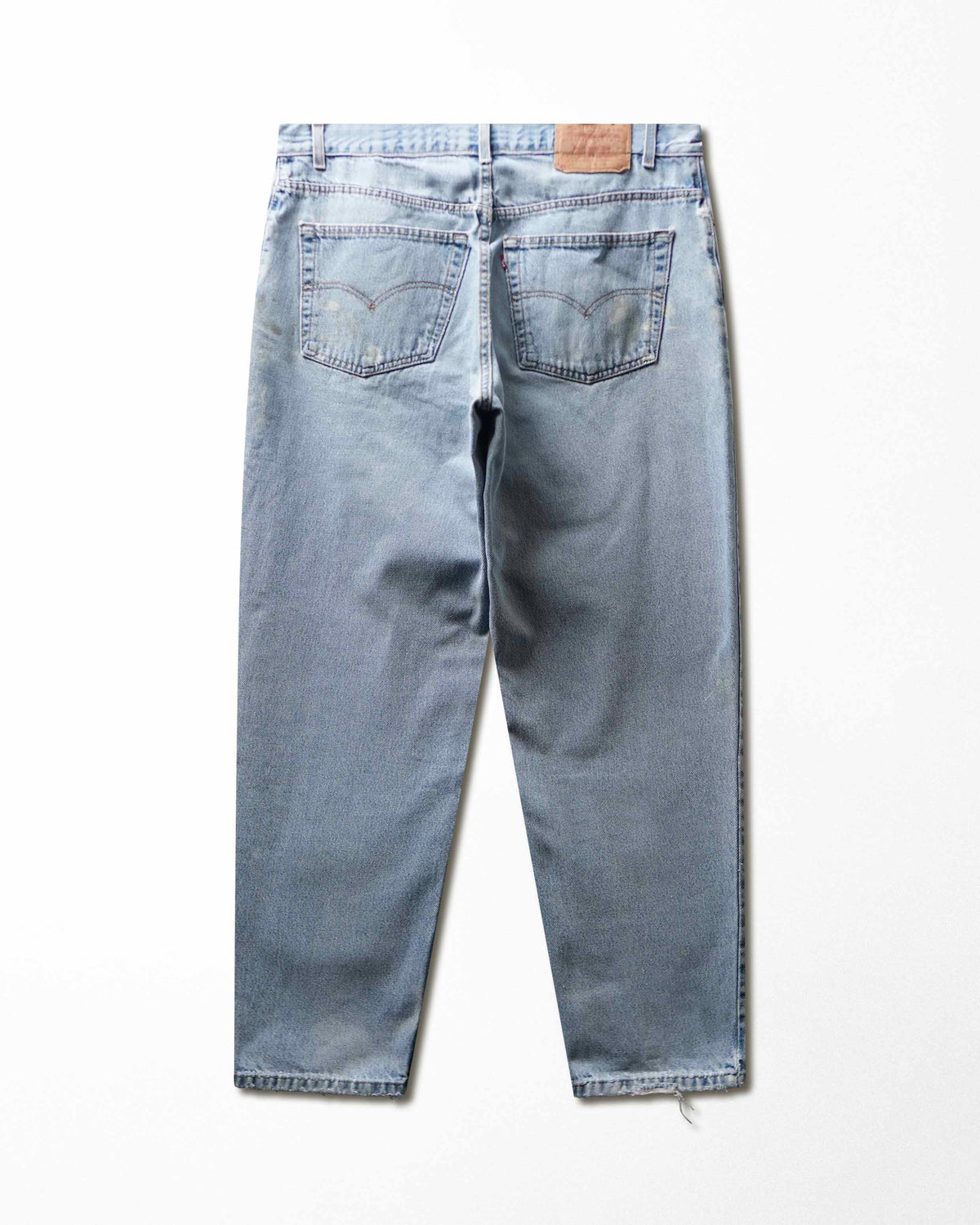 Vintage Levi's 560 Light Wash Stained Jeans - product view 4