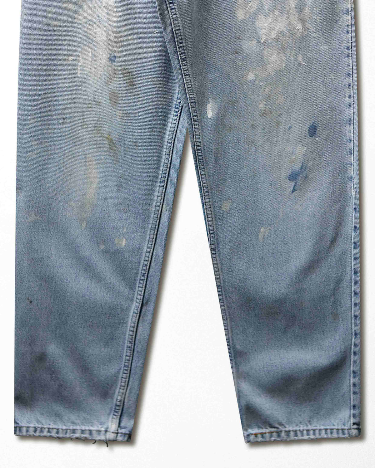 Vintage Levi's 560 Light Wash Stained Jeans - product view 3